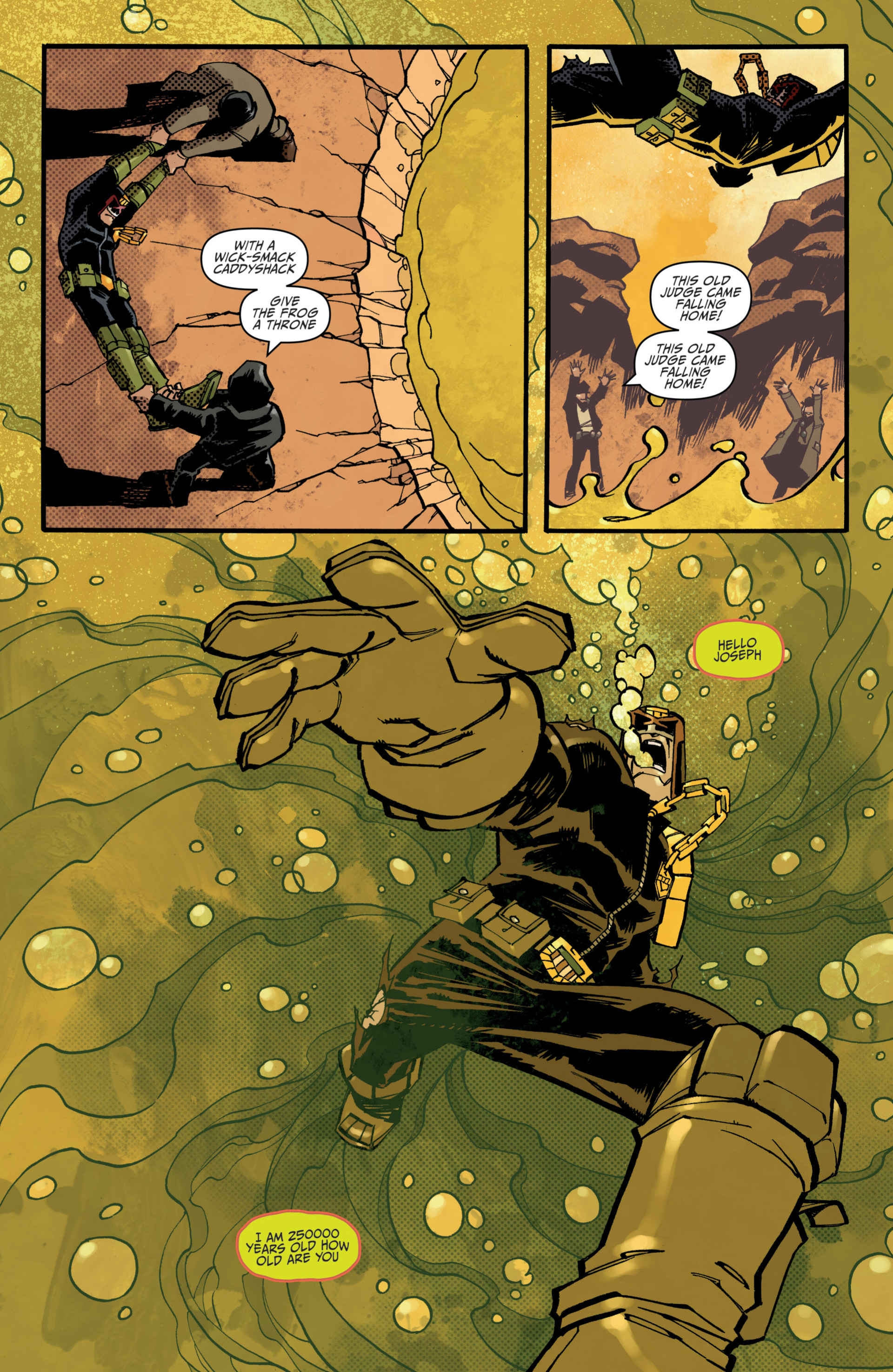 Read online Judge Dredd (2012) comic -  Issue #11 - 22