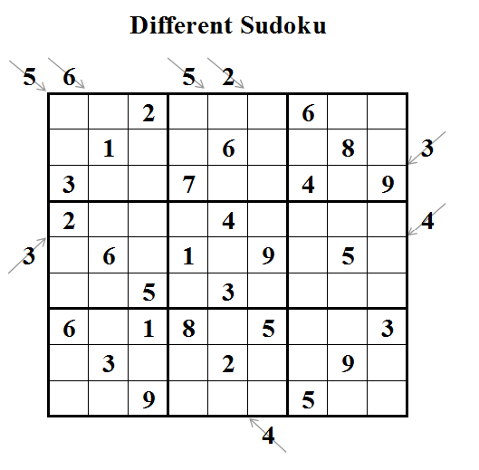 Different Sudoku (Daily Sudoku League #23)