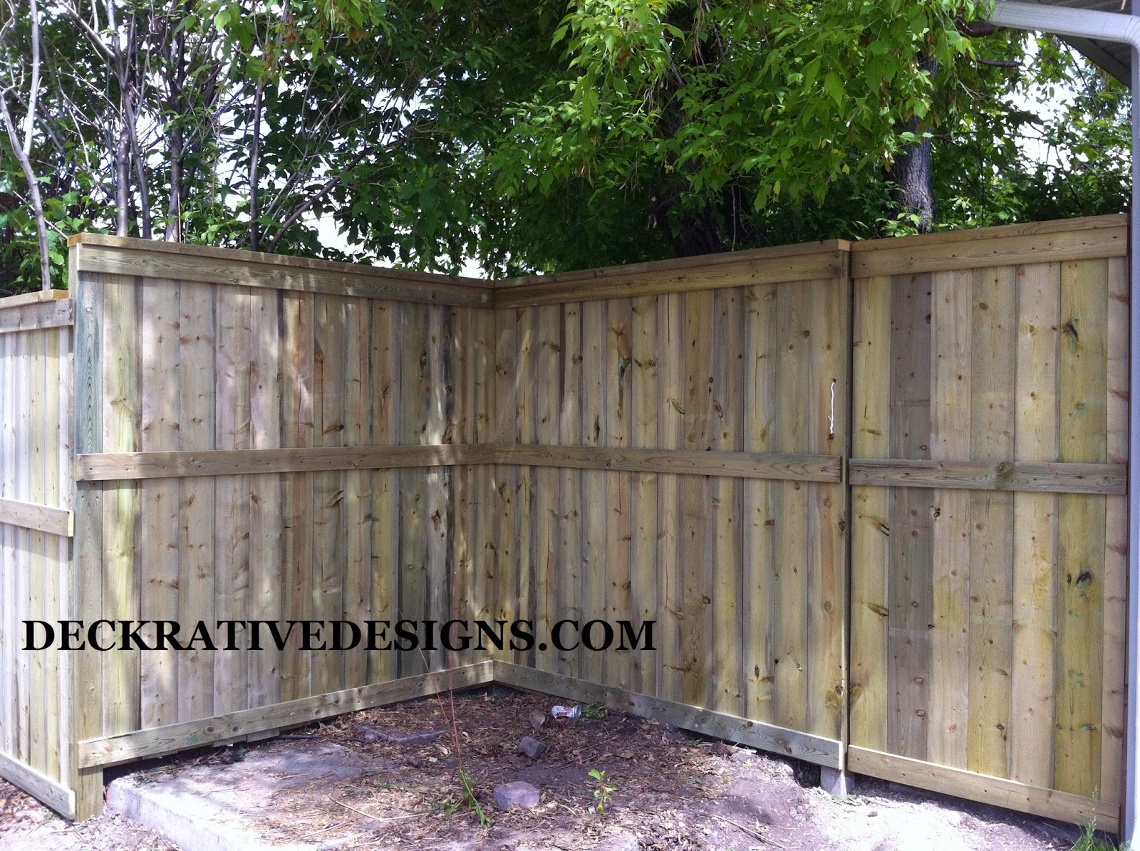 Calgary deck builders Calgary decks Fence types with pressure treated