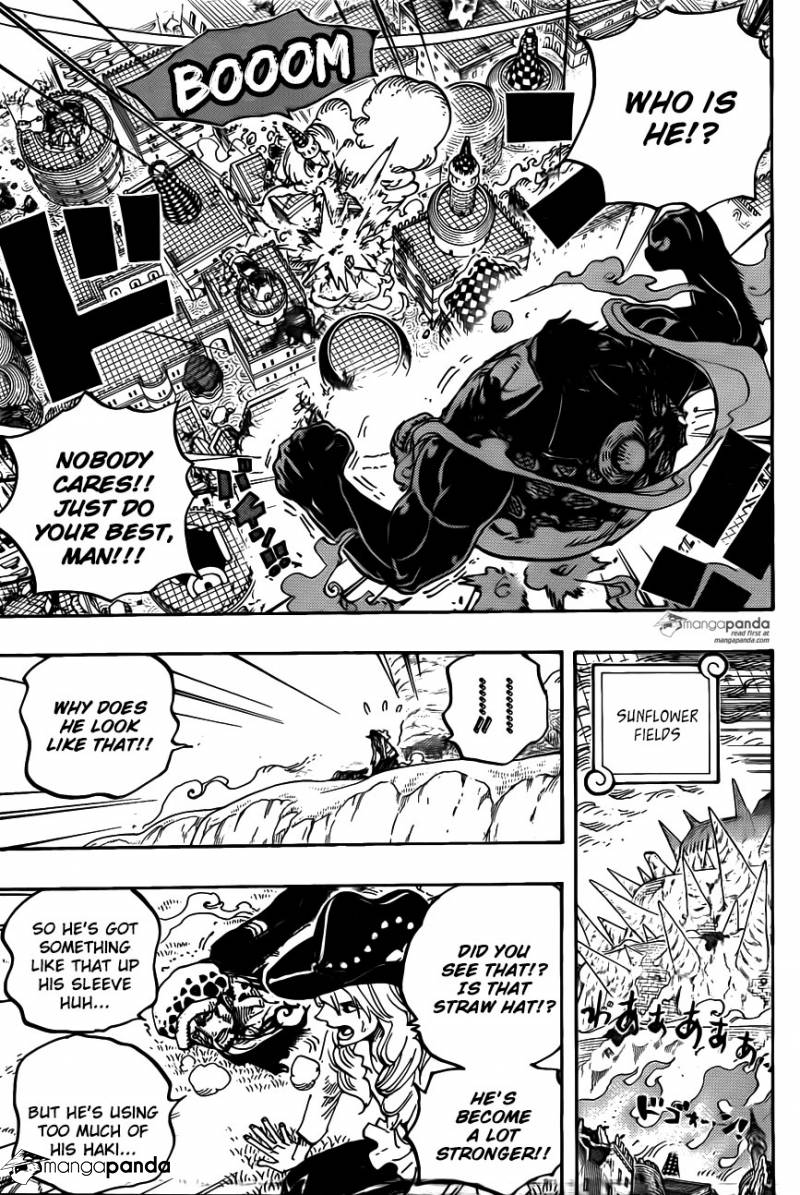 One Piece Ch 785: Even if my legs were broken...