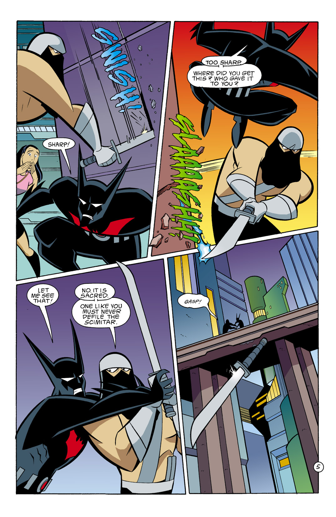 Read online Batman Beyond [II] comic -  Issue #9 - 6