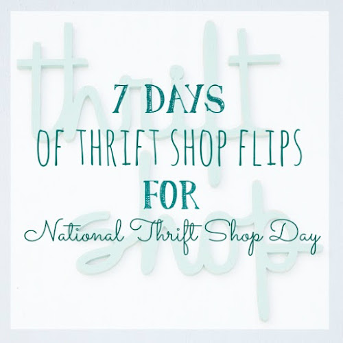 7 Days of Thrift Shop Flips for National Thrift Shop Day - Day 1 - Vintage Sewing Machine Drawer
