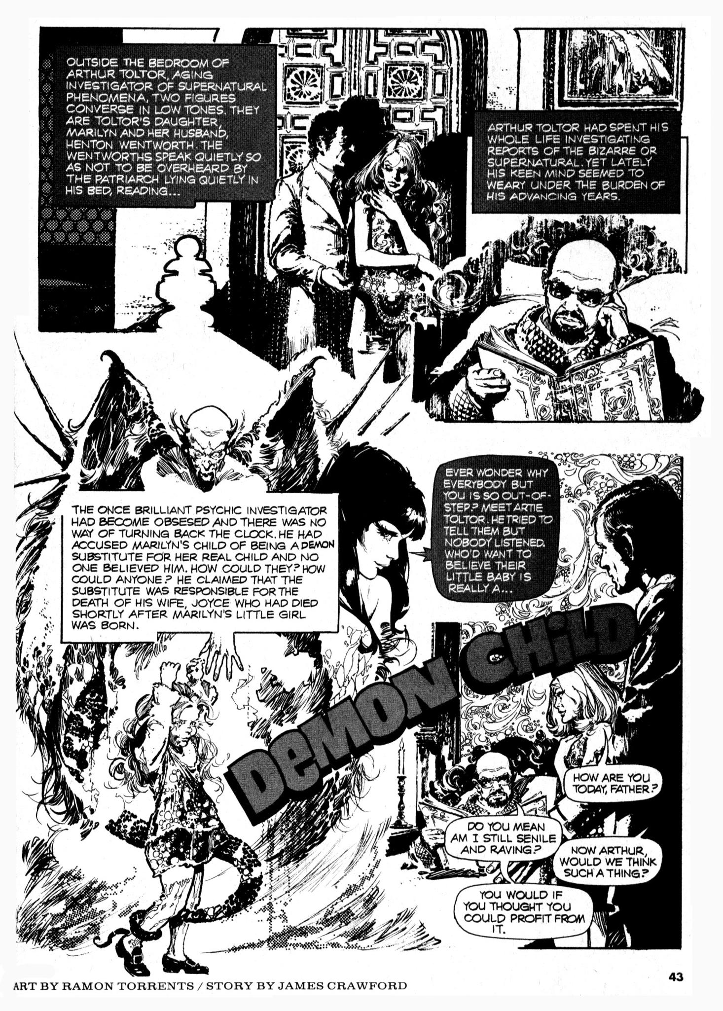 Read online Vampirella (1969) comic -  Issue #37 - 43