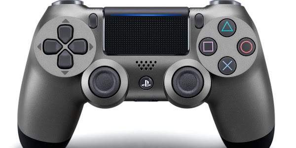 Tay Cầm Sony DualShock 4 PS4 Chĩnh Hãng Màu Đen Steel Black + Cáp USB Chơi Game Tối Ưu Cho PC / FO4 / FIFA