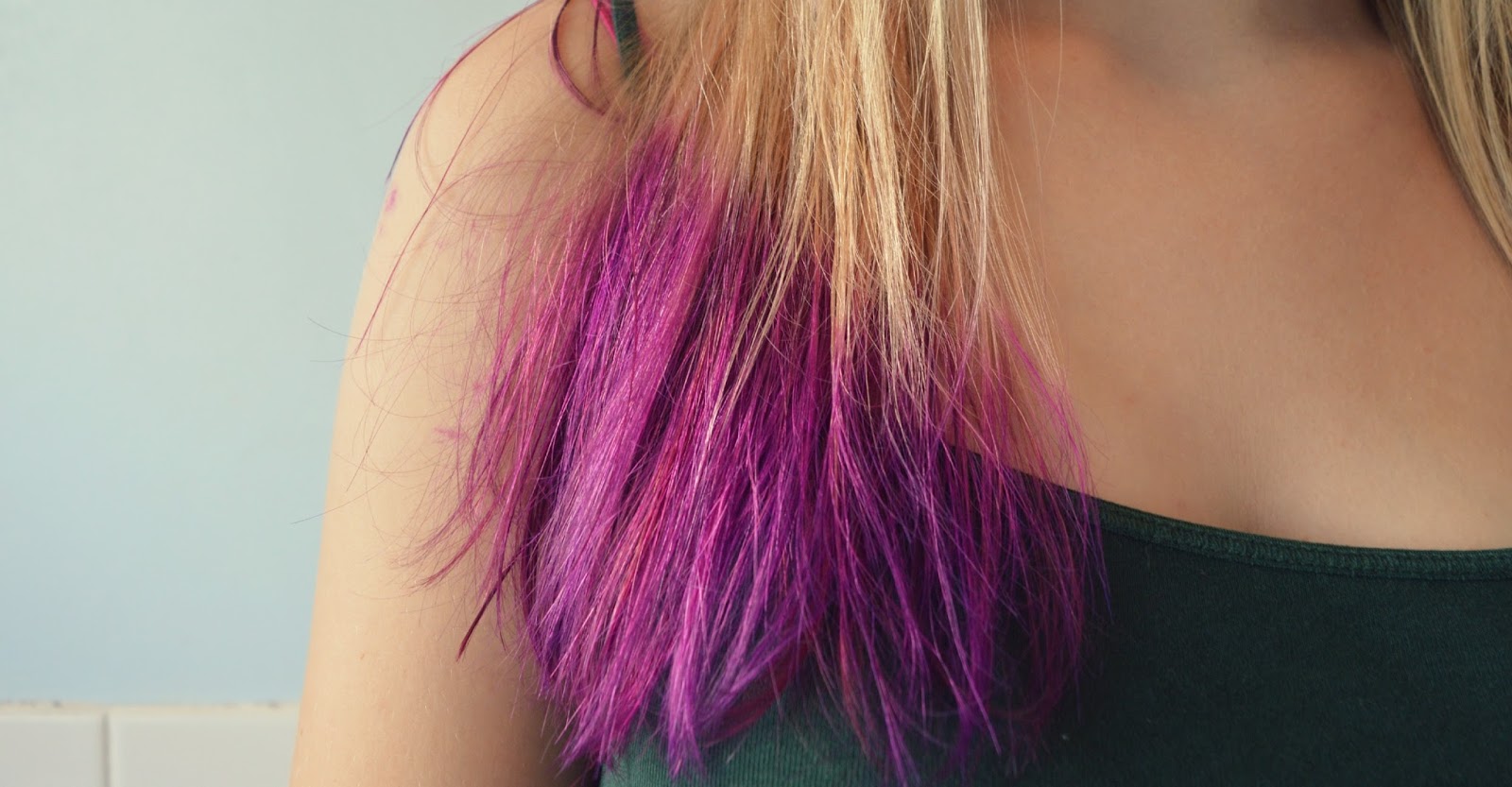 Purple Dip Dye: Live Color XXL | Being Amy