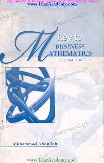 Key Book for Business Mathematics for I.COM Part 1 Key Book for Business Mathematics for I.COM Part 1