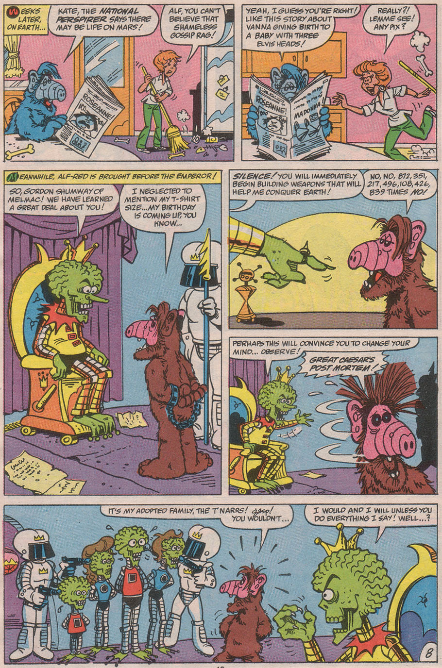Read online ALF comic -  Issue #36 - 12