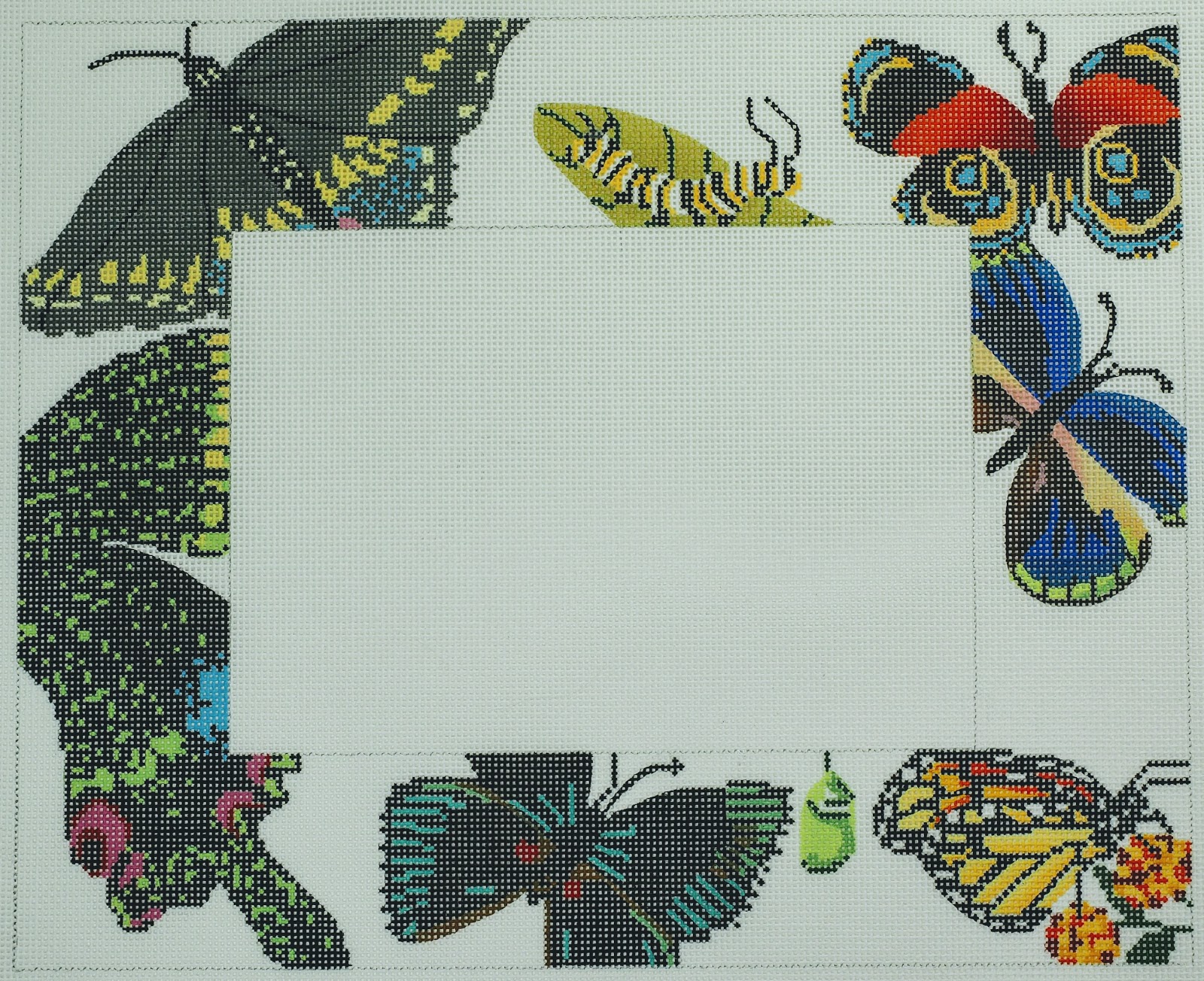 Waterweave Unique Needlepoint Canvases by Ellen Brown