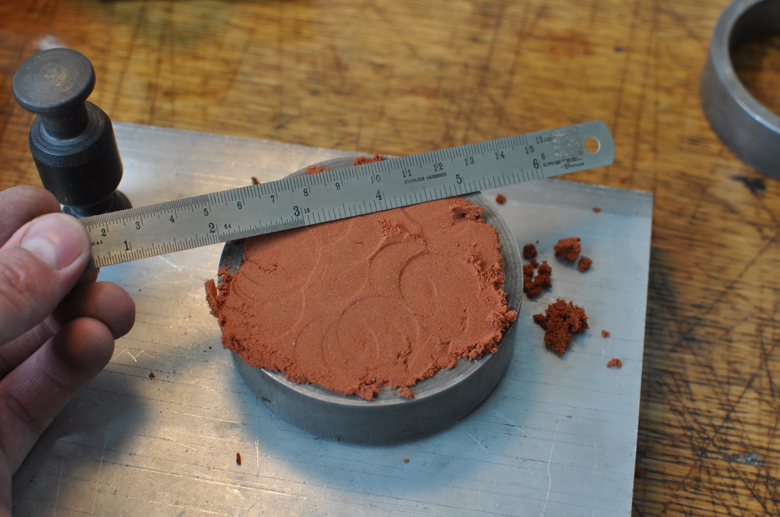 handverker: sand casting: using a 3d print as a pattern for casting in ...