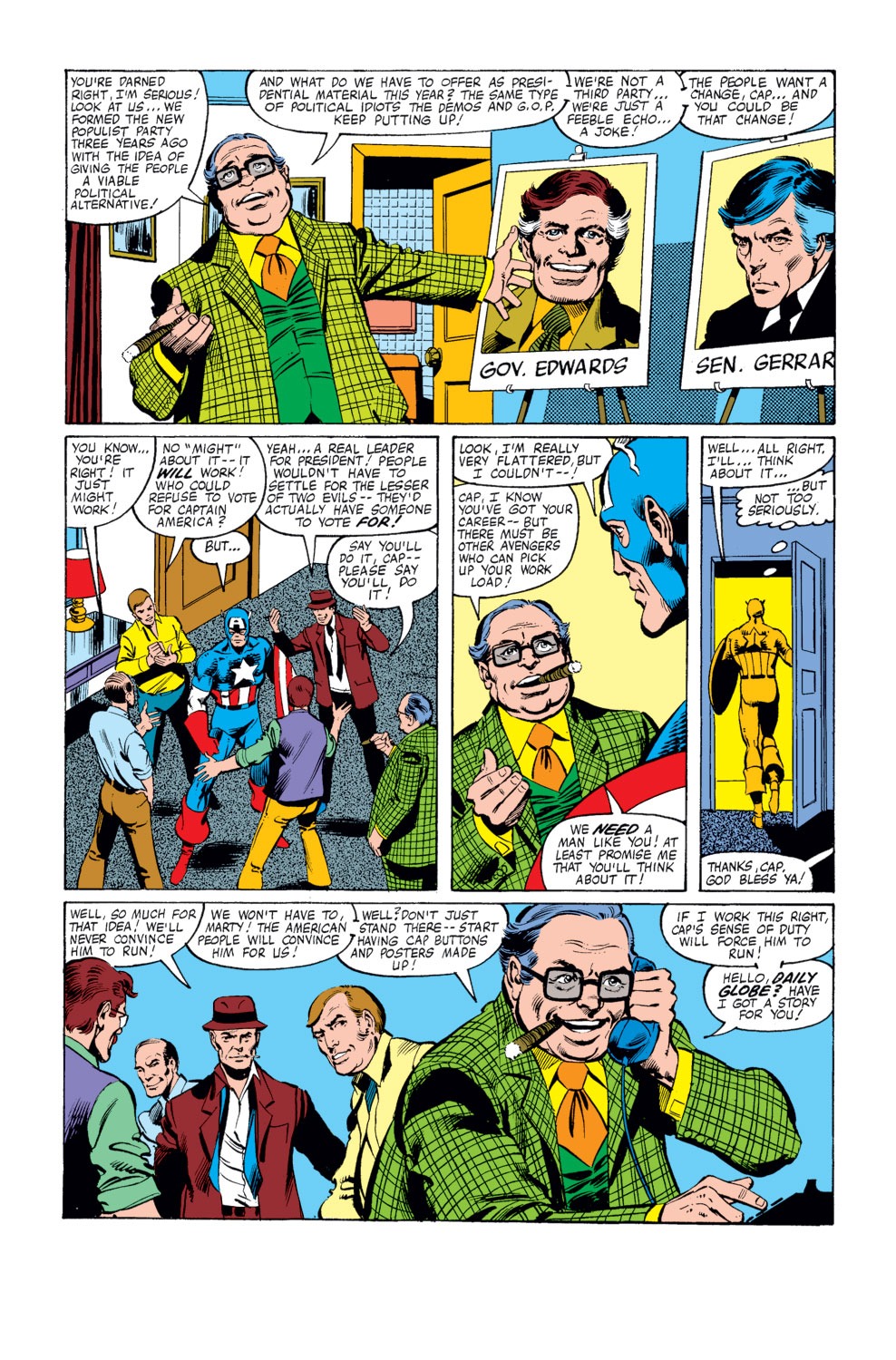 Read online Captain America (1968) comic -  Issue #250 - 6