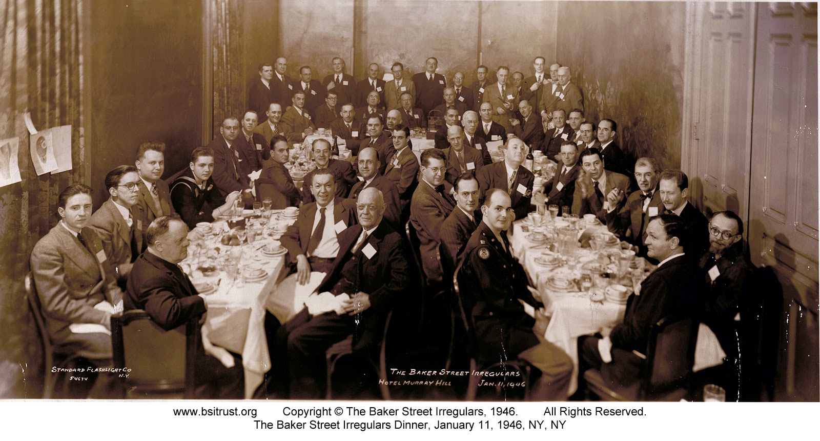 The 1946 BSI Dinner group photo