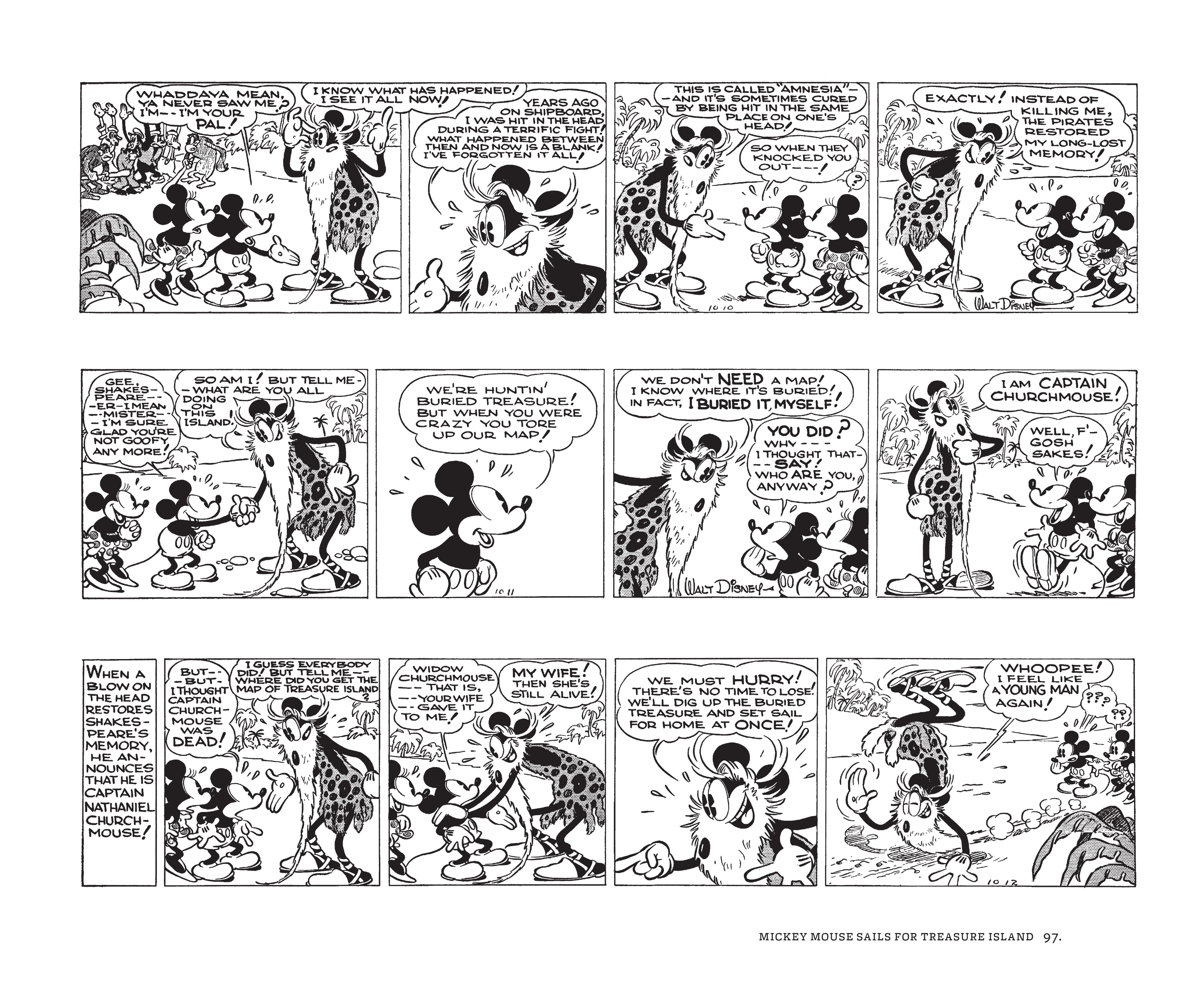 Read online Walt Disney's Mickey Mouse by Floyd Gottfredson comic -  Issue # TPB 2 (Part 1) - 97