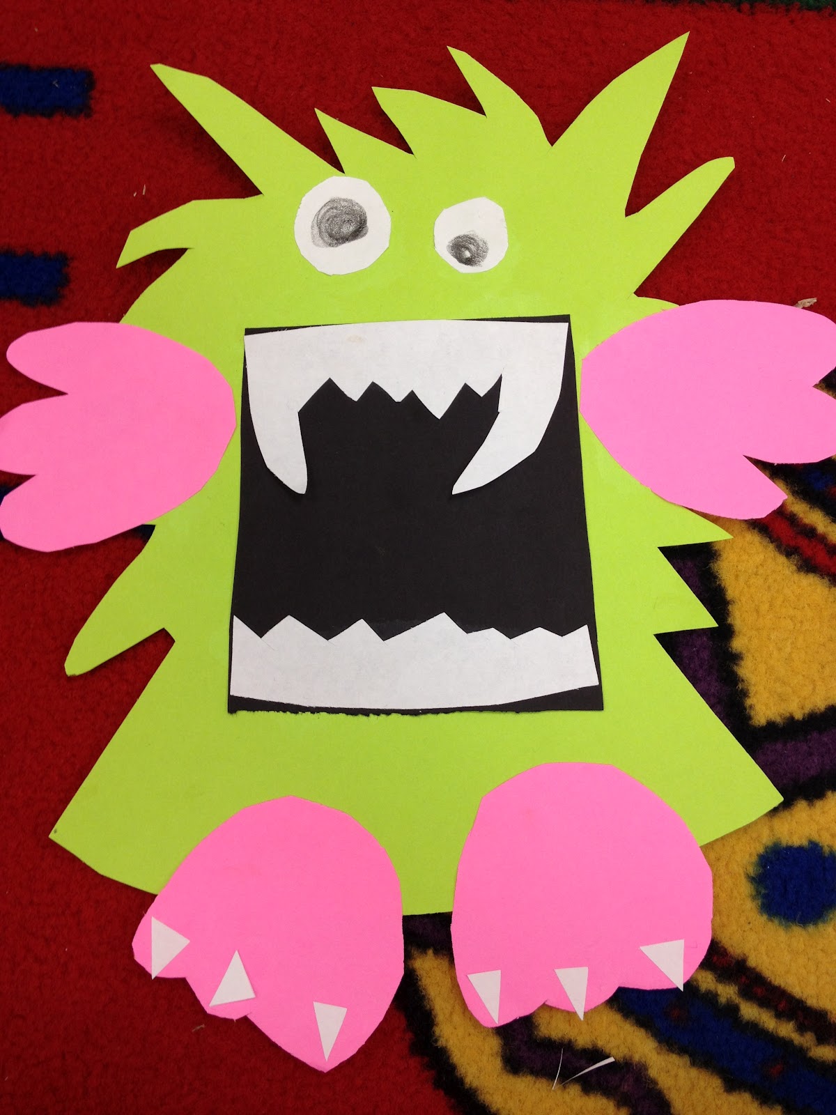 Mrs. Ayala's Kinder Fun: M is for Monster