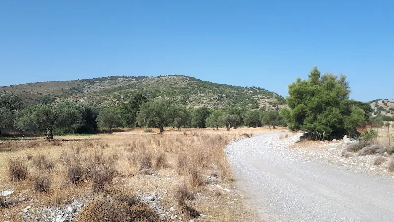 The mountain with the chapel on it