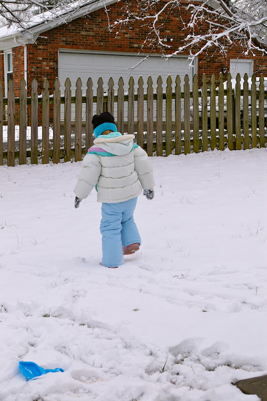 Living Thru Faith March Snow in Kentucky