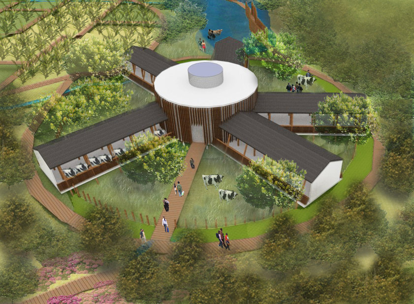 Desain Taman Pinggir Sungai - Homecare24