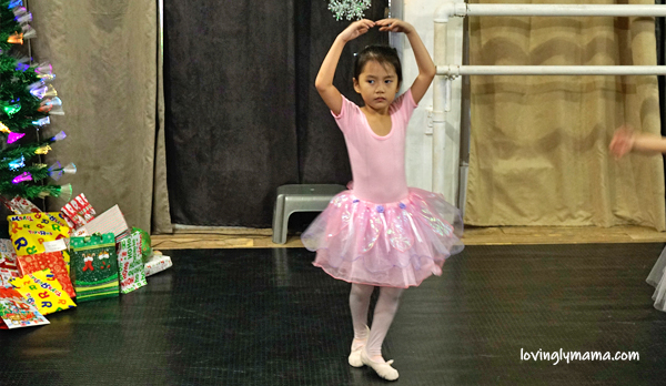ballet school - Bacolod ballet school - Bacolod dance school - Garcia Sanchez School of Dance - Bacolod mommy blogger - Christmas recital - Shane