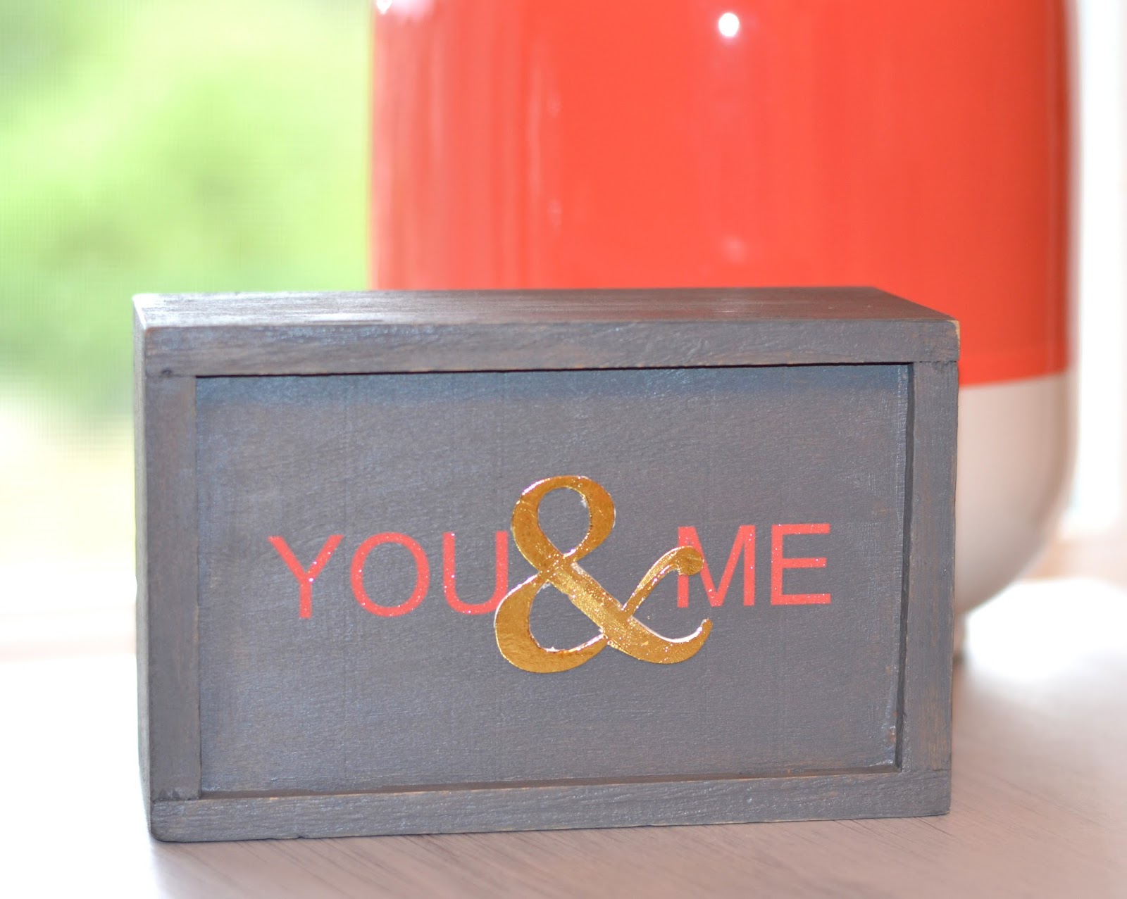 Small Box Turned Into A Custom Sign