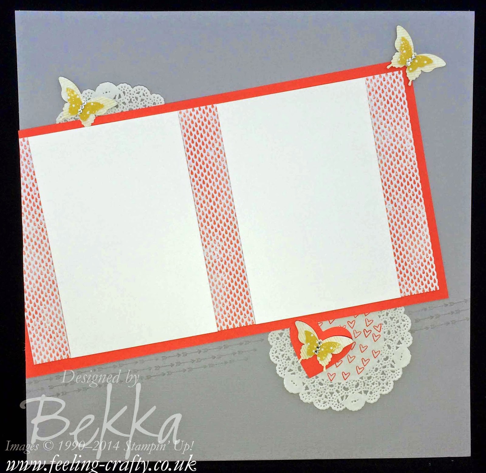 Scrapbook Page featuring the High Tides Papers from Stampin' Up - check this blog every Saturday for Scrapbooking Ideas