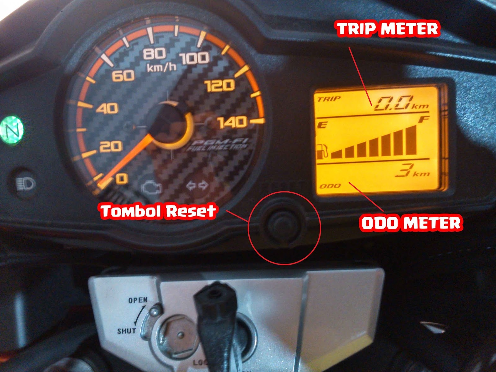 Cara Reset Trip Meter Speedometer Honda Verza Just Personal Free Note