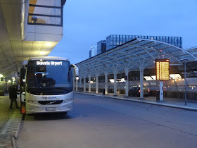 31 sztokholm przystanek Flygbussarna i hotel Radisson Blu Waterfront
