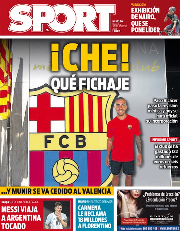 FC Barcelona, Sport: "¡Che! qué fichaje"