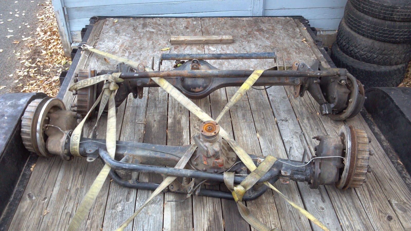 Brucker Brothers SOLD FS Good Condition Volvo C303 Portal Axles and