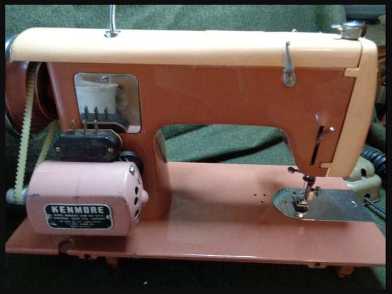 Steel Sewing 1950's Kenmore Sewing Machines
