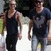 2013-07-14 PAPS: Adam & Sauli Walking to Adam's Apartment-L.A.