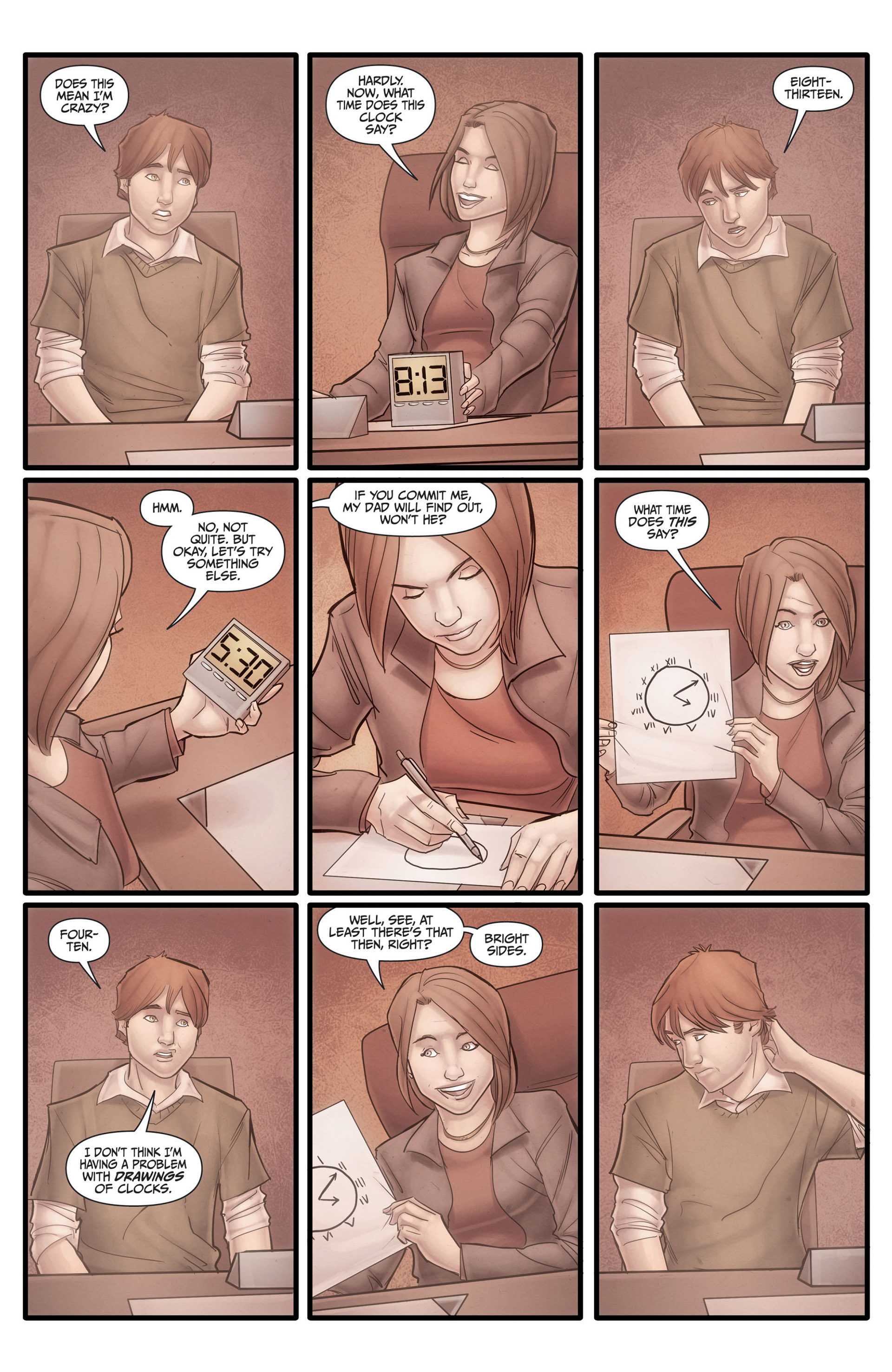 Read online Morning Glories comic -  Issue #8 - 25