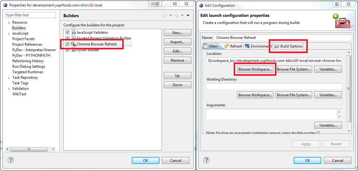 Eclipse Auto Refresh Browser on Save