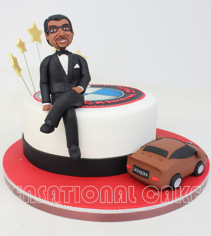 The Sensational Cakes BMW 5 SERIES 3D CAKE FOR A BOSS BOSS CAKE SINGAPORE SUCCESSFUL MAN