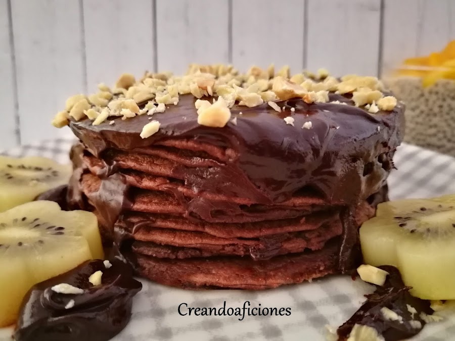 Tortitas rellenas de Nutella Cocina