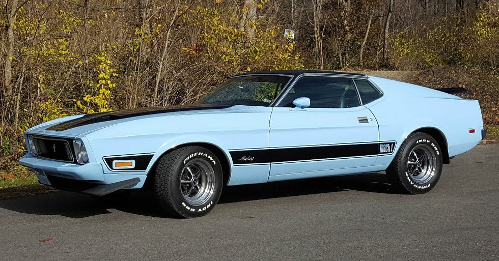 'Baby' Blue 1973 Ford Mustang Mach 1 Could Be Yours For $14K