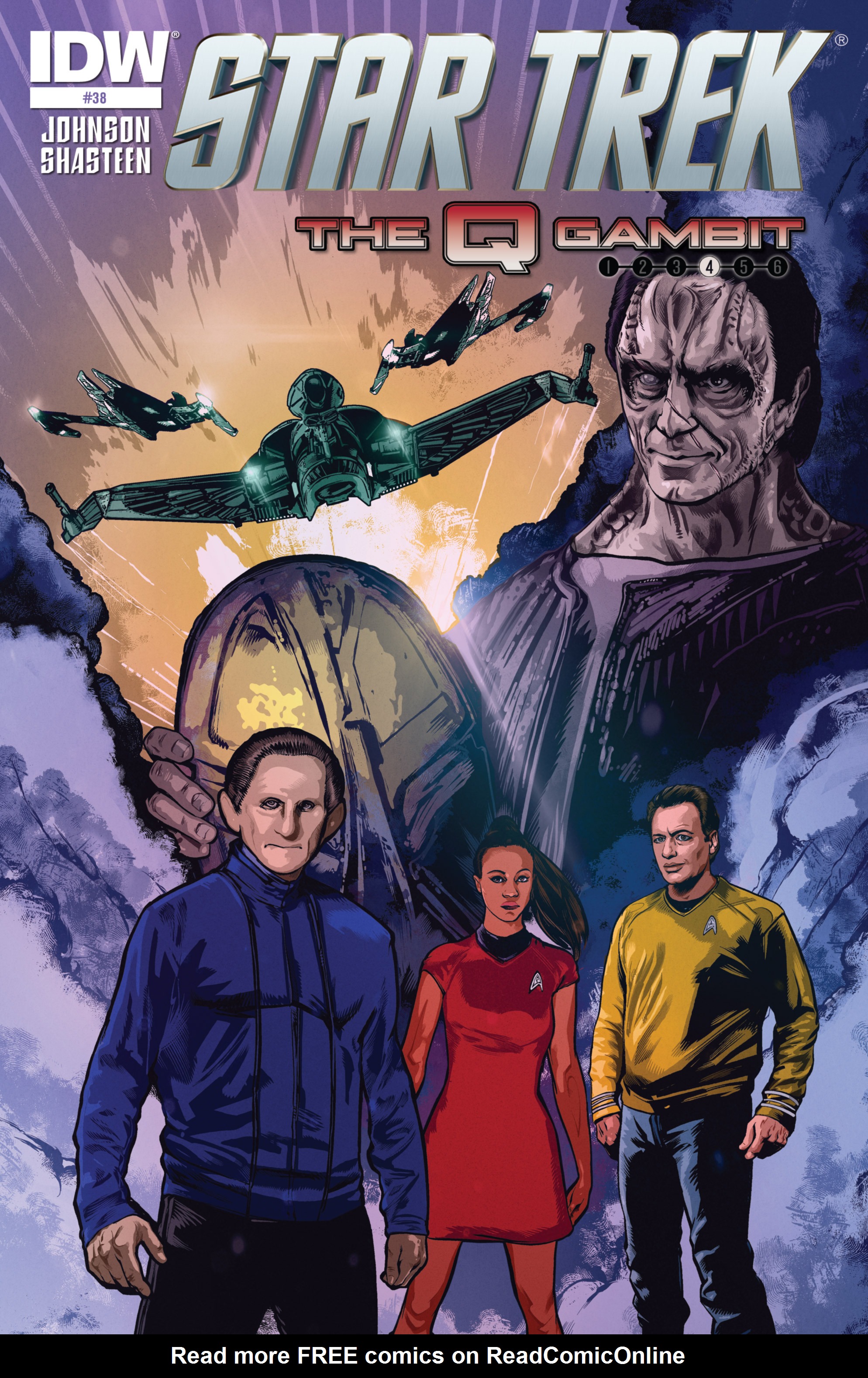 Read online Star Trek (2011) comic -  Issue #38 - 1