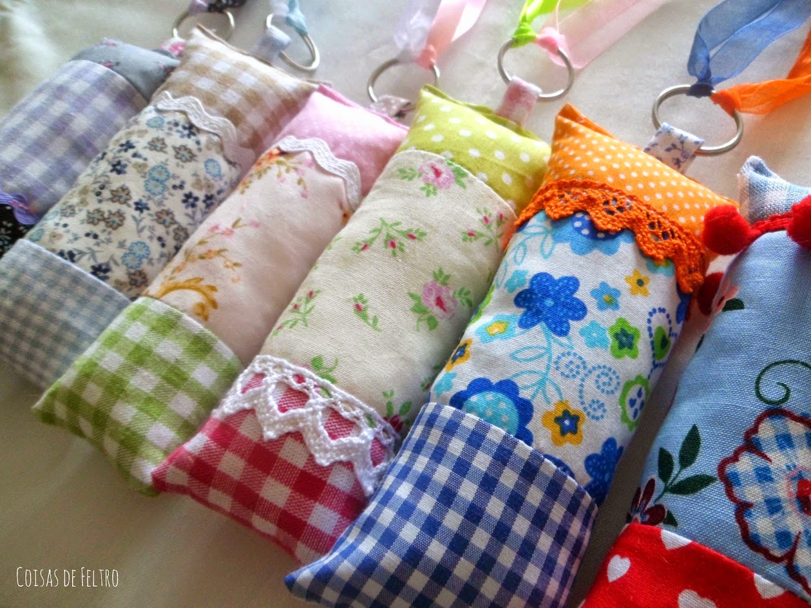 porta-chaves patchwork