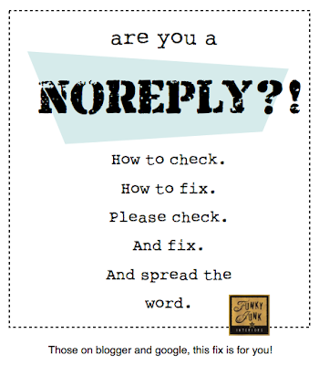 Are you a NOREPLY? How to check and fix. via Funky Junk Interiors Are you a NOREPLY? How to check and fix. via Funky Junk Interiors