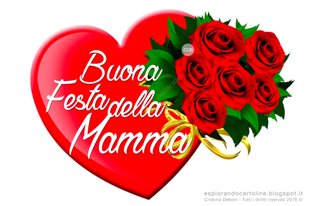 CDB Cartoline per tutti i gusti Cartolina ️ ️ BUONA FESTA DELLA MAMMA jpg (1063x709)