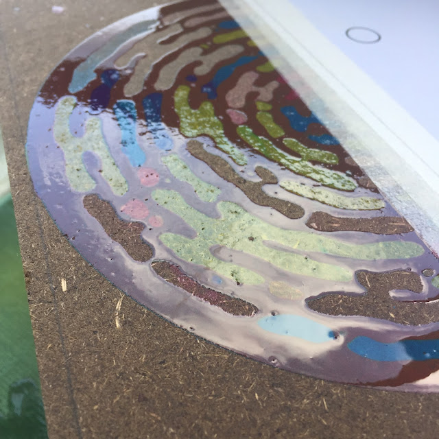 Jono Sandilands Never Poorman's pinball playfield clear coat