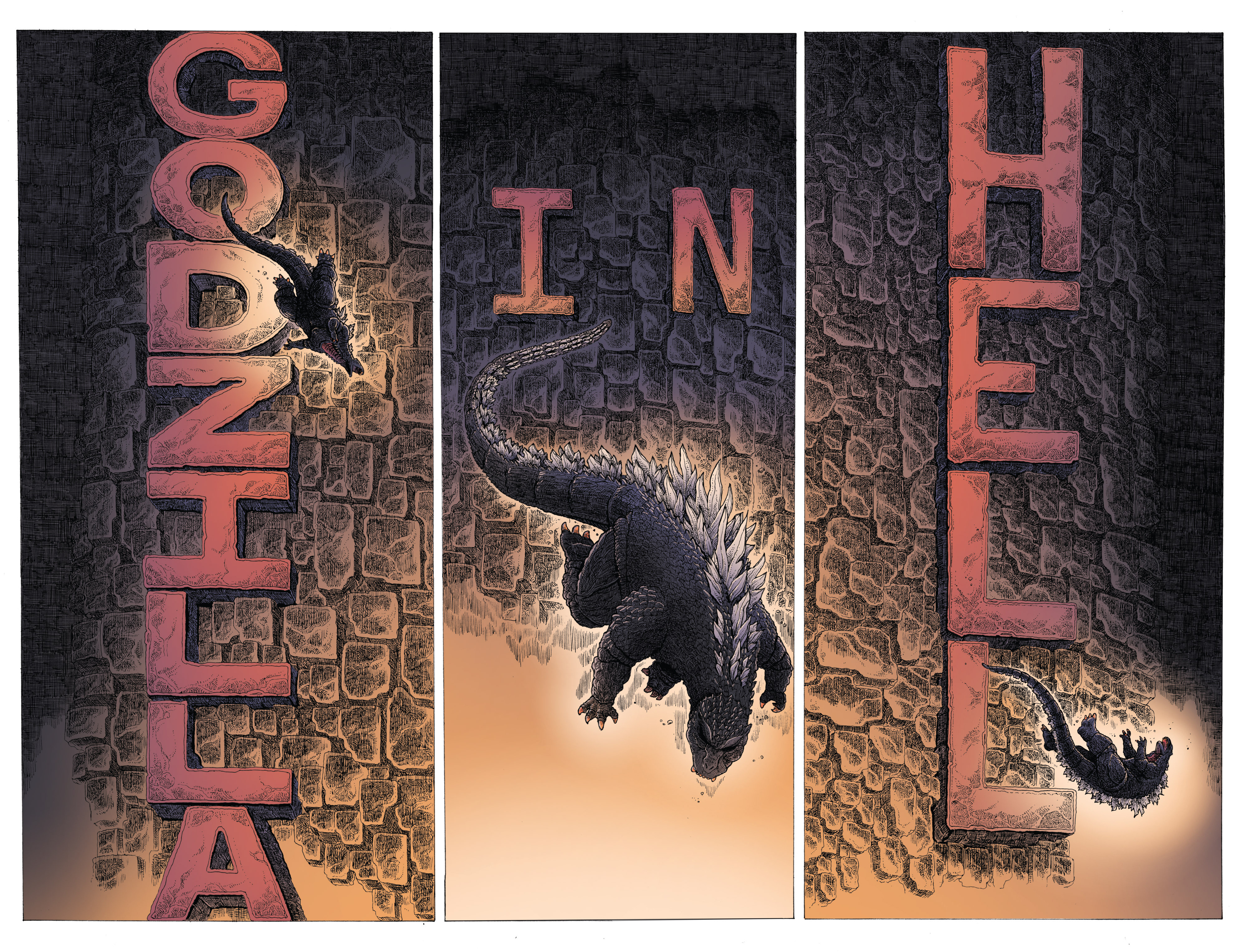 Read online Godzilla in Hell (2015) comic -  Issue #1 - 4