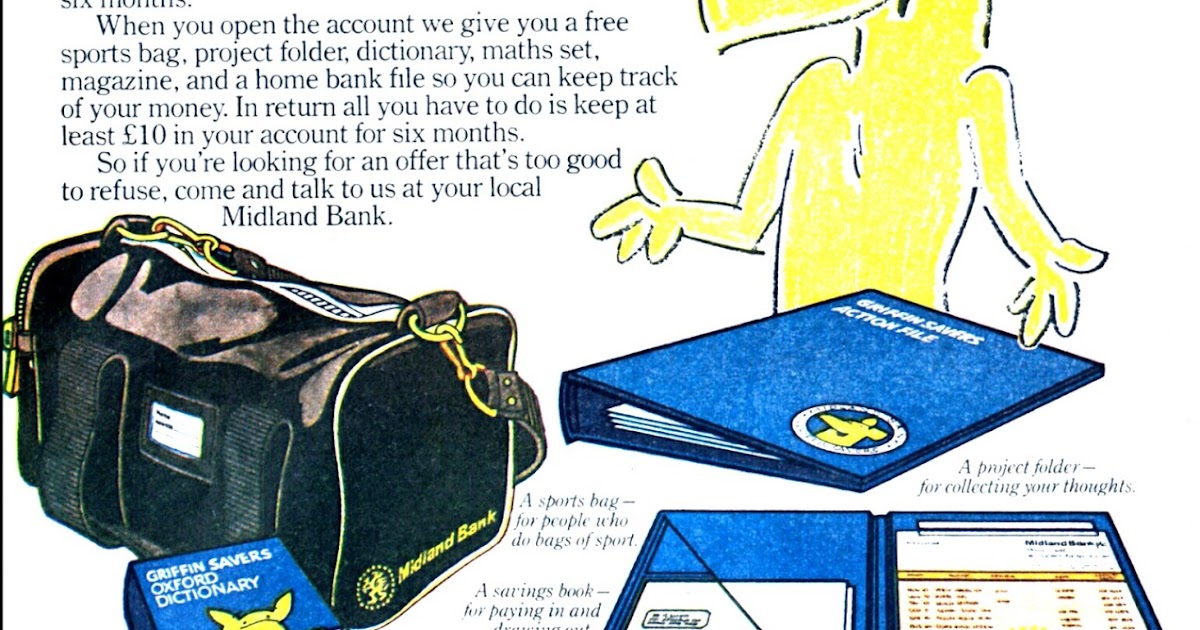 STARLOGGED GEEK MEDIA AGAIN 1988 MIDLAND BANK GRIFFIN SAVERS ACCOUNT