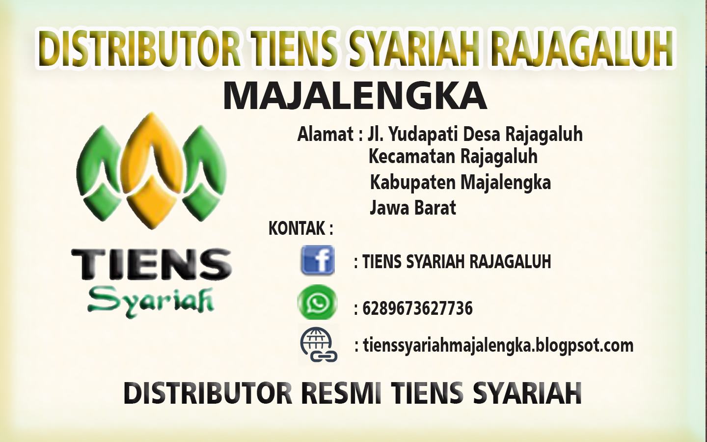 DISTRIBUTOR TIENS SYARIAH