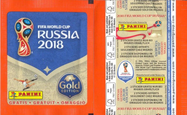 PANINI FIFA WORLD CUP RUSSIA 2018 PACKET MEXICO VERSION VERTICAL