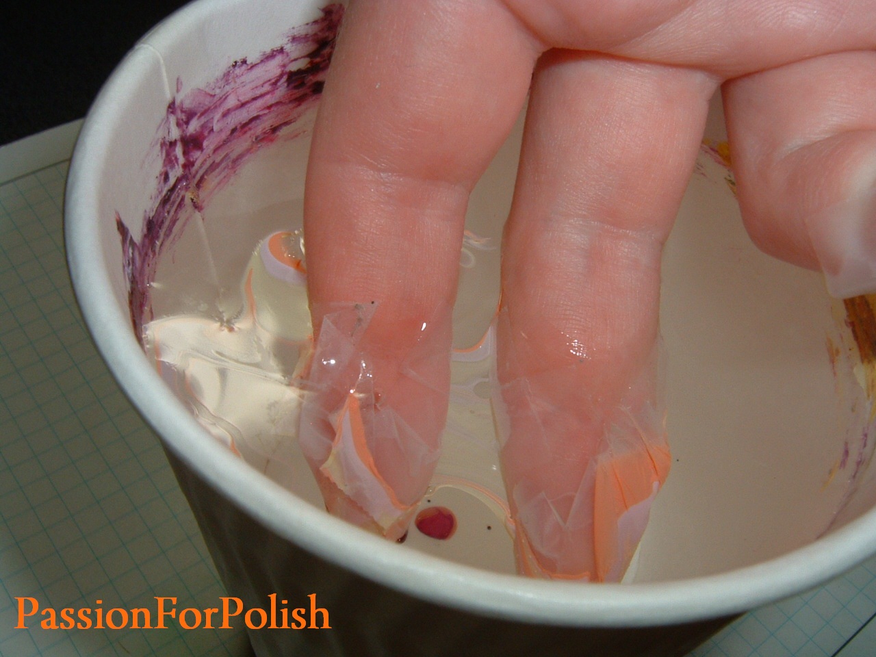 PassionForPolish How To Water Marbling