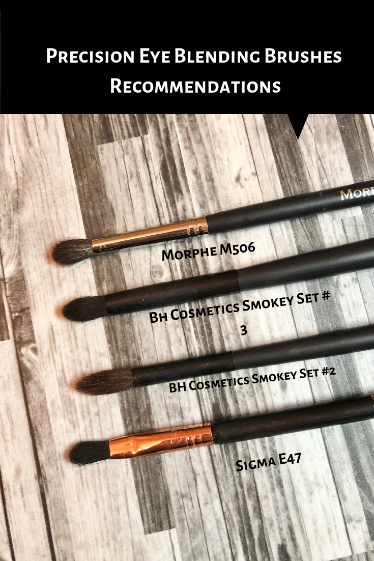 Precision Eye Blending Brushes (Morphe, BH Cosmetics
