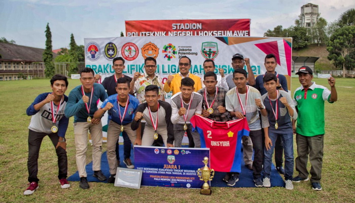 Juarai Liga Mahasiswa U-21 Aceh, Unsyiah Bertekad Lolos Piala Menpora
