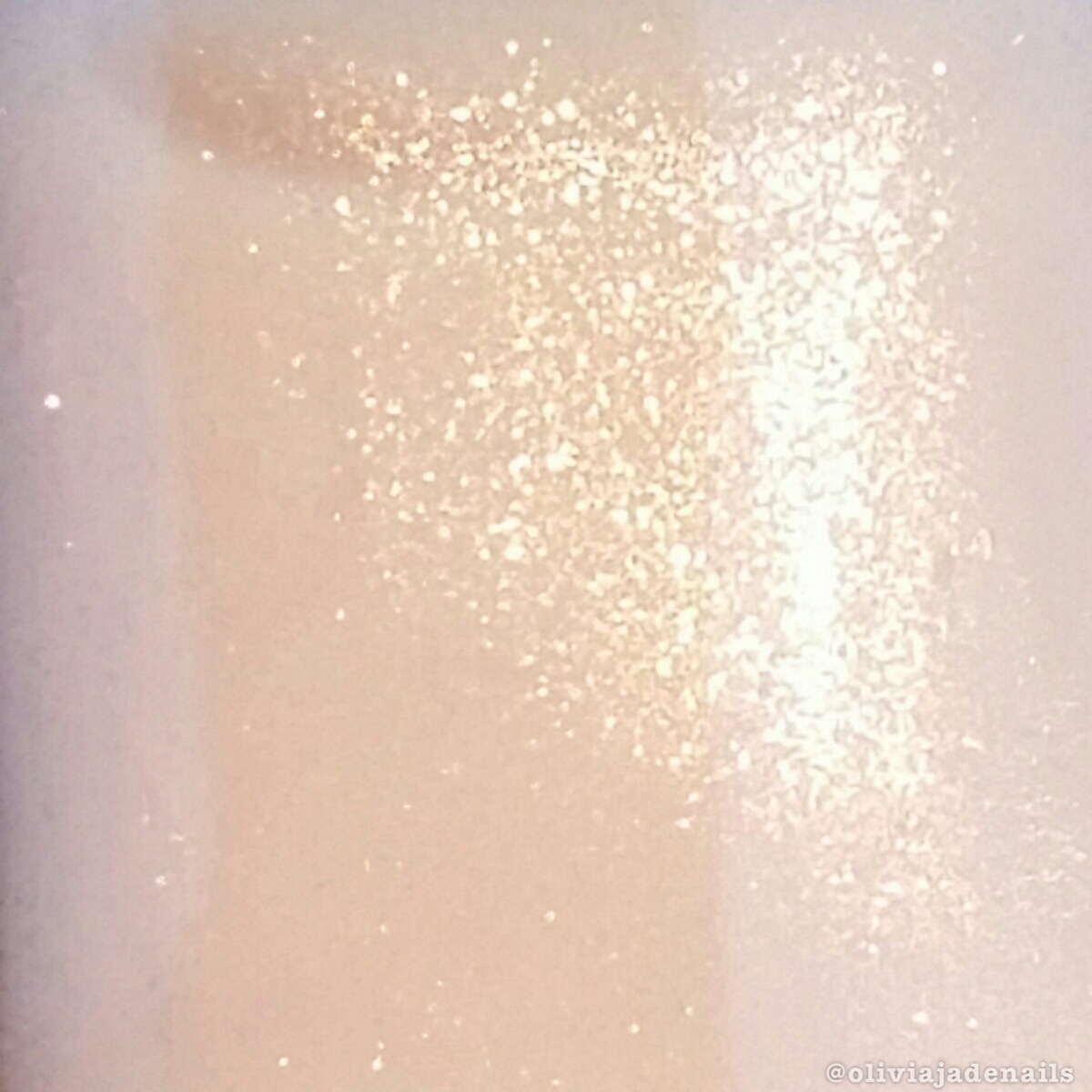 Color Club Piece Of Cake swatched by Olivia Jade Nails