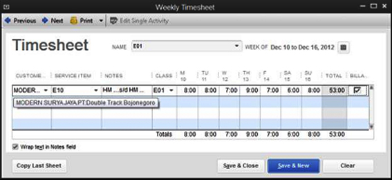 Manual QuickBooks Accounting Sistem untuk Rental Alat