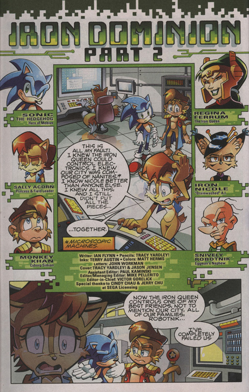 Read online Sonic The Hedgehog comic -  Issue #209 - 3
