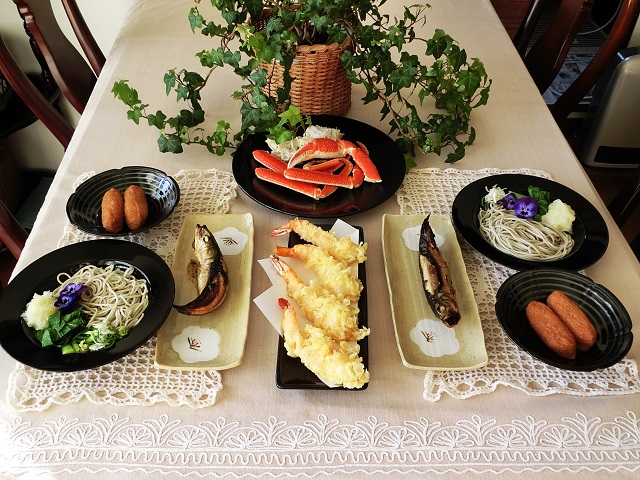 Bon Bon Art Cooking 大晦日 年越しそば